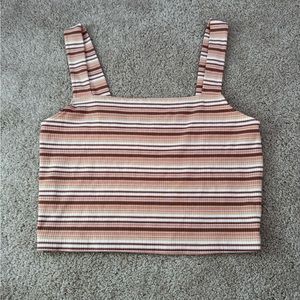 American Eagle Striped Tank Top